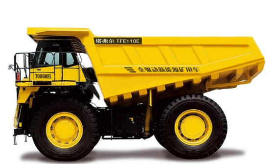 Full drive new energy mining vehicle with a load capacity of over 100 tons